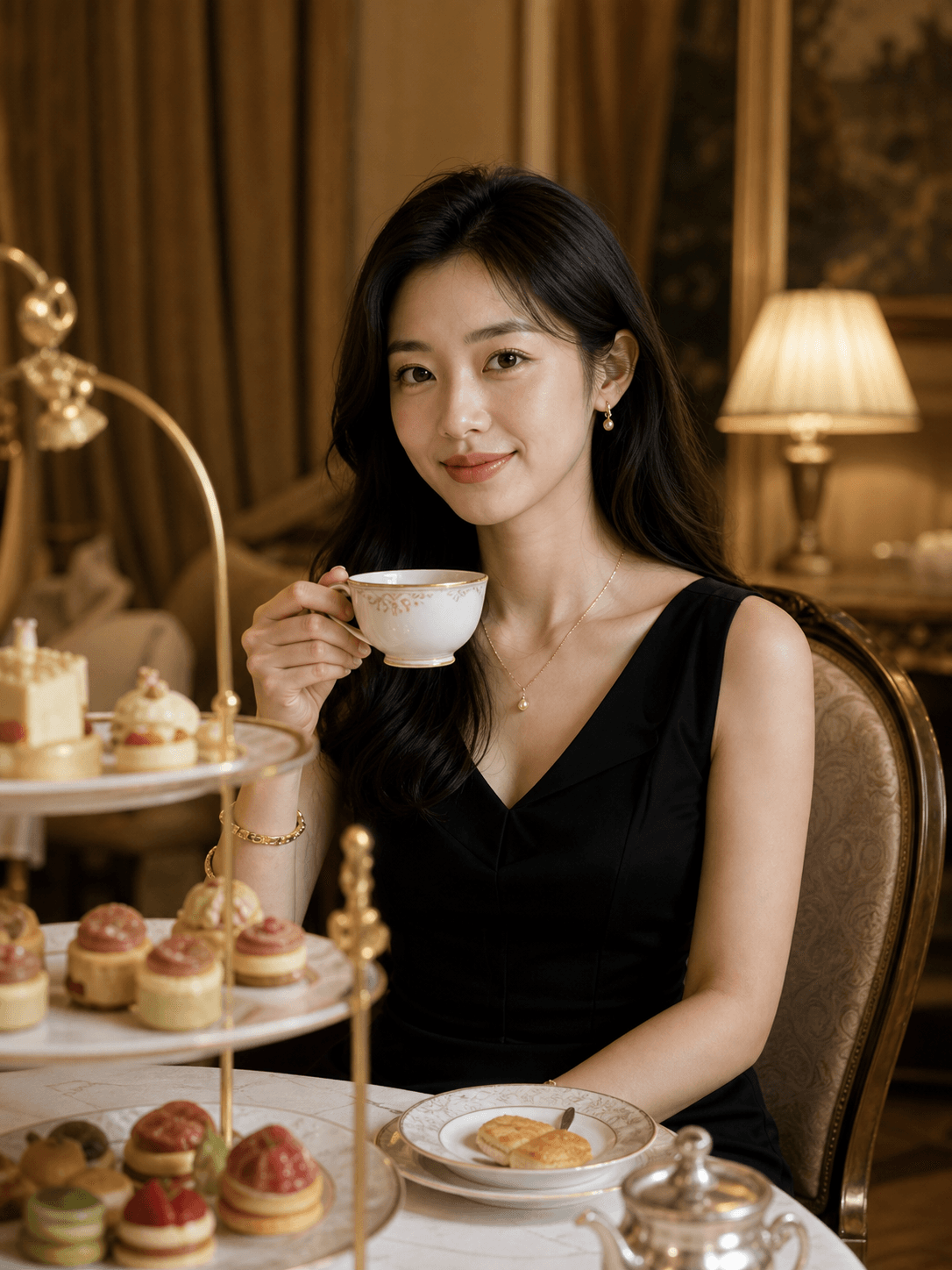 五星下午茶AI主题创作示例